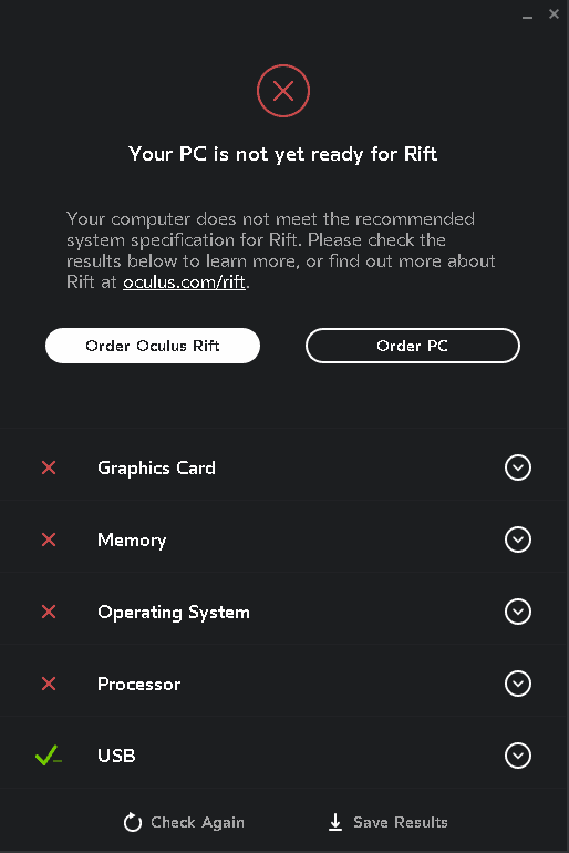 check if my pc is vr ready compatibility