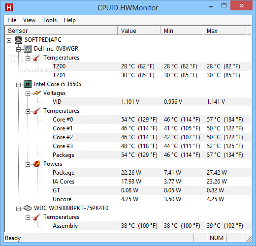 linux cpu temperature monitor
