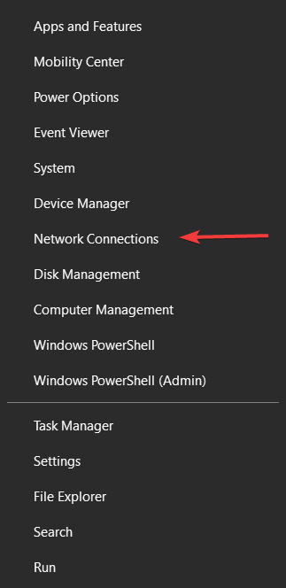 network connections dns failure