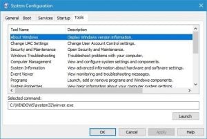 System Configuration Utility In Windows 10: How To Use It