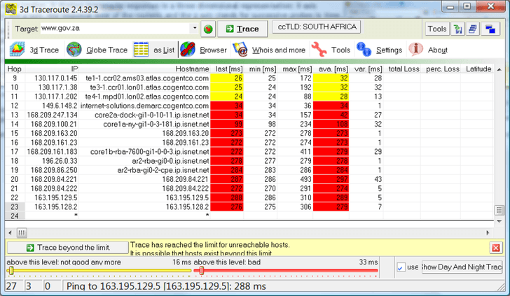 visual traceroute tool