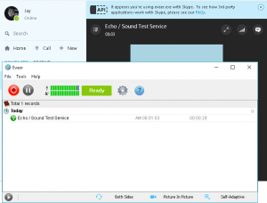skype for business recording limits