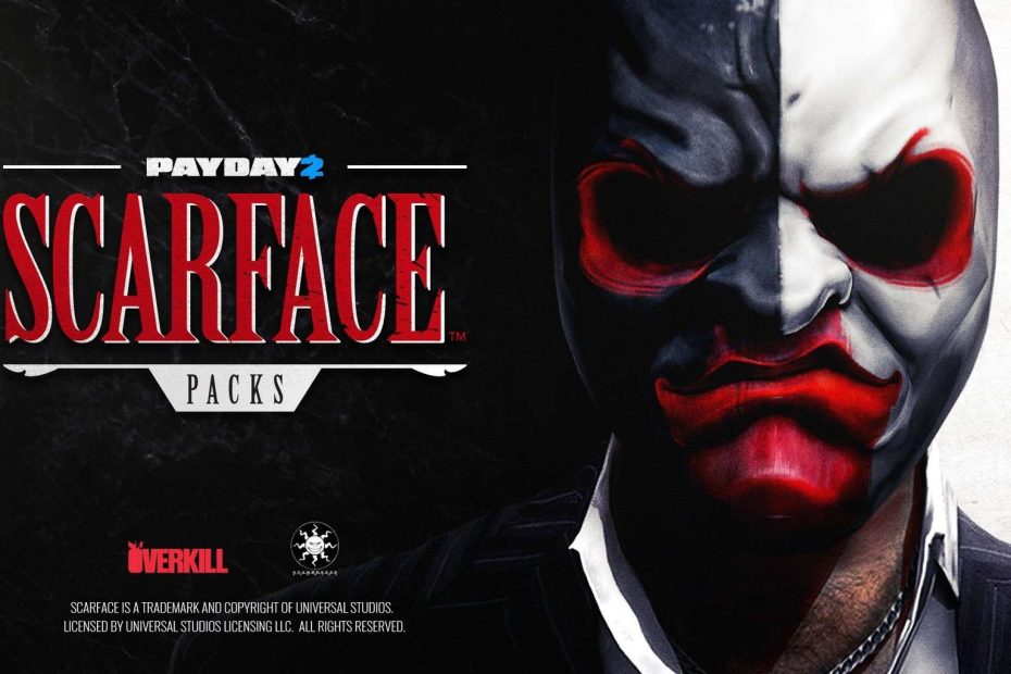 Scarface character pack payday 2 почему убрали