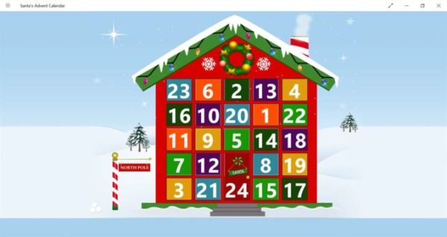 advent calendar windows 10