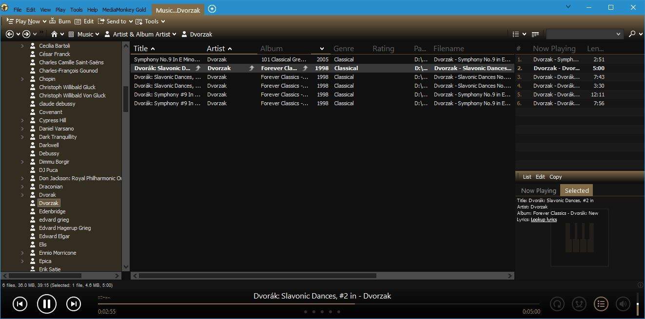 best music player for windows 10.