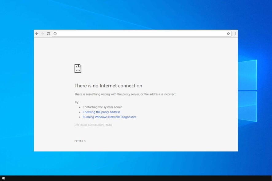 no internet connection windows 10