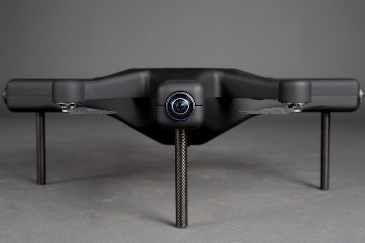 360-degree drone cameras
