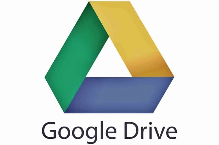 google drive login hangs windows 10