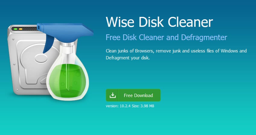 wise disk cleaner best PC cleaner