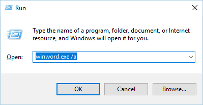 Fix Microsoft Word Has Stopped Working Error