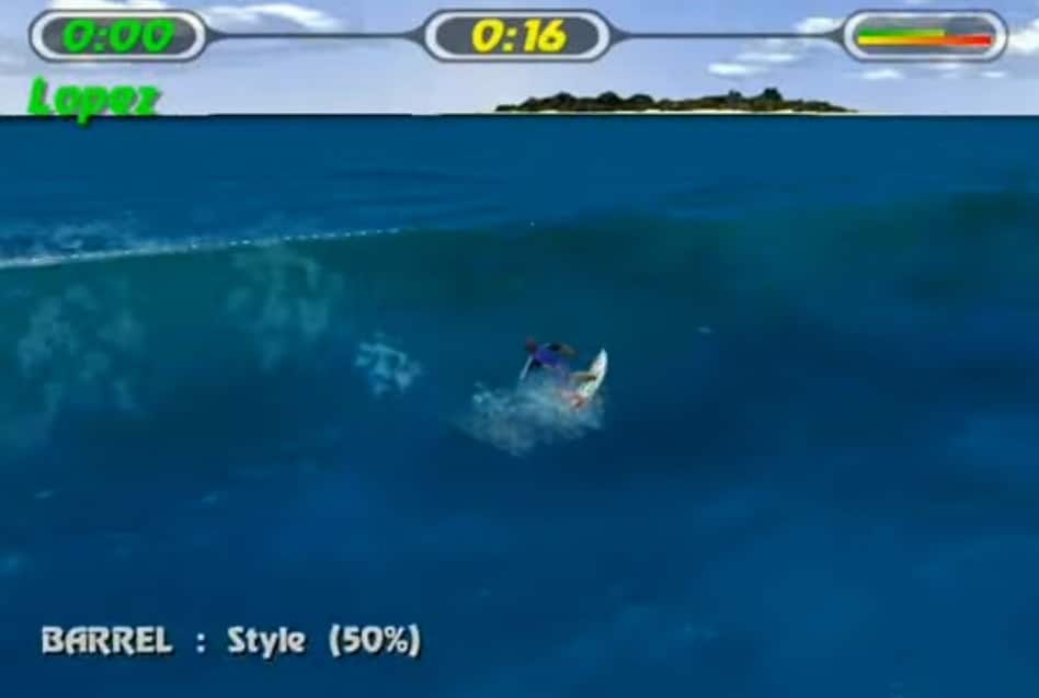 nes surfing game