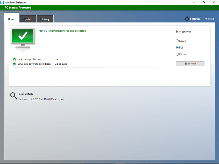 Fix Windows Defender Error 0x80070015 8315