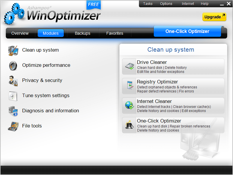 free system optimizer windows 10
