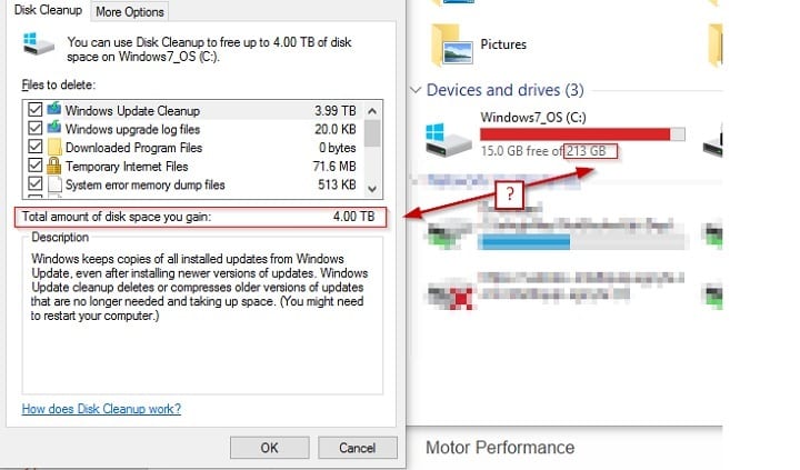 how to free space on hard drive windows 7