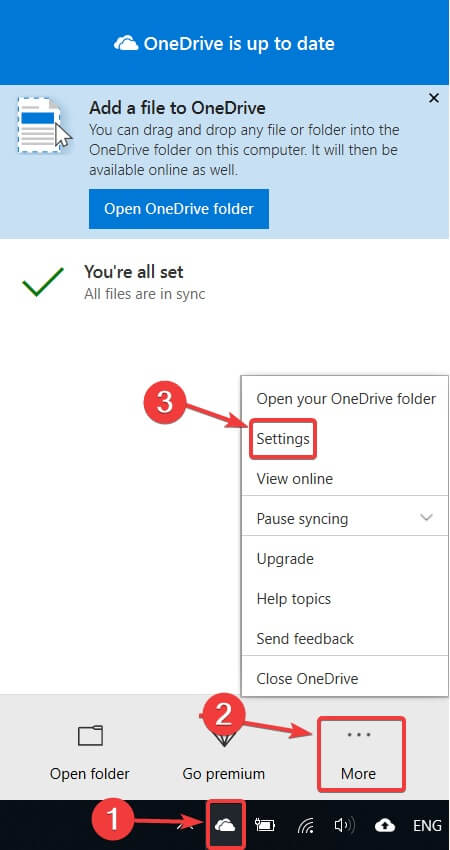 disable onedrive in windows 10
