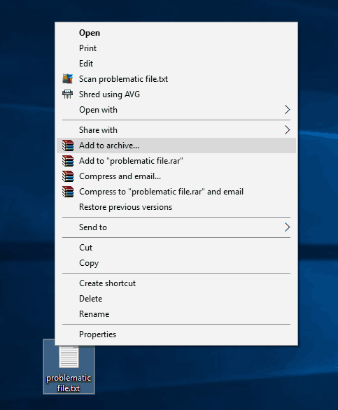 windows cannot find file windows 10