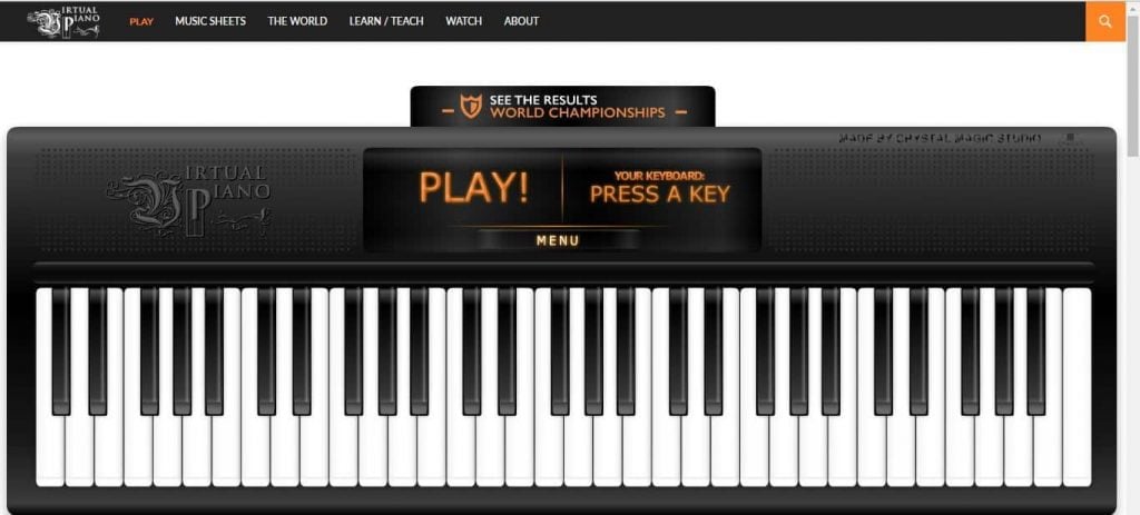 virtual piano keyboard rebind