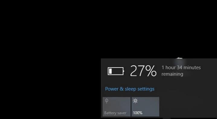 fix pc fix low battery notificiation