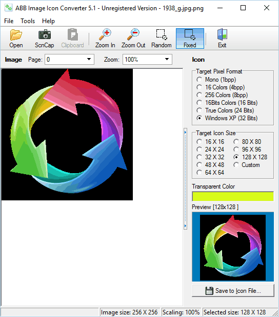 2 cách tự tạo file .ico để làm icon cho biểu tượng chương trình Convert-icons-ABB-Image-Icon-Converter