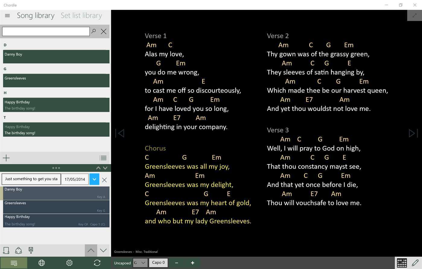 best songbook list words lyricsplayer reader for ipad