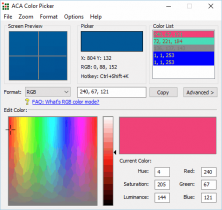 just color picker for windows 10