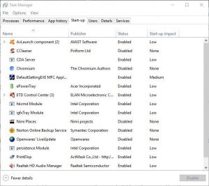 msconfig what is microsoft onedrive