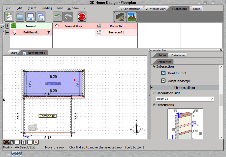 3d home design architect software