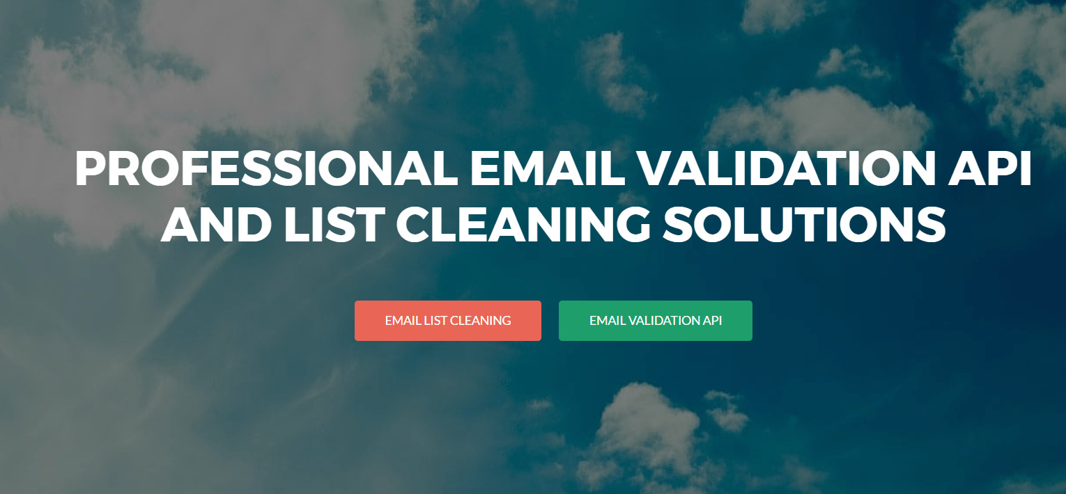 clean email list software