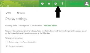 hotmail your focused inbox is cleared