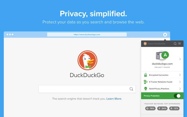 duckduckgo-privacy-essentials chrome extension