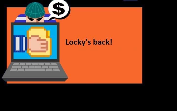 Locky ransomware lukitus