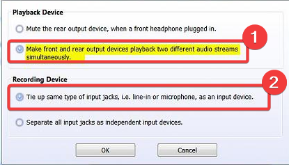 you just unplugged a device from the audio jack
