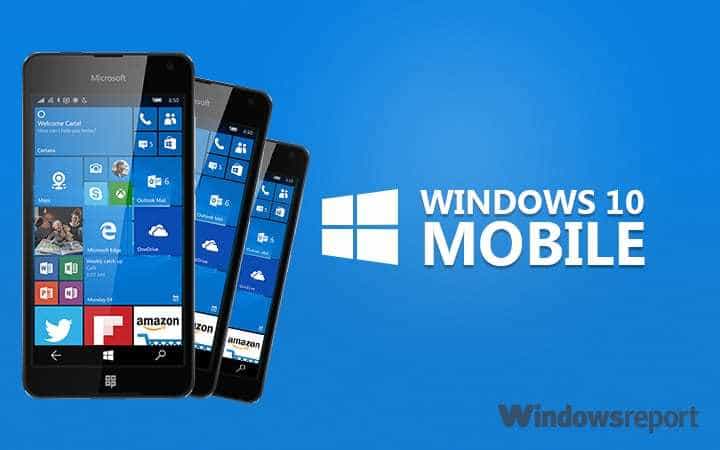 Windows 10 Mobile Focused
