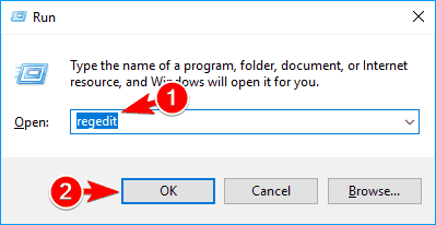 regedit run window disable the Windows Key