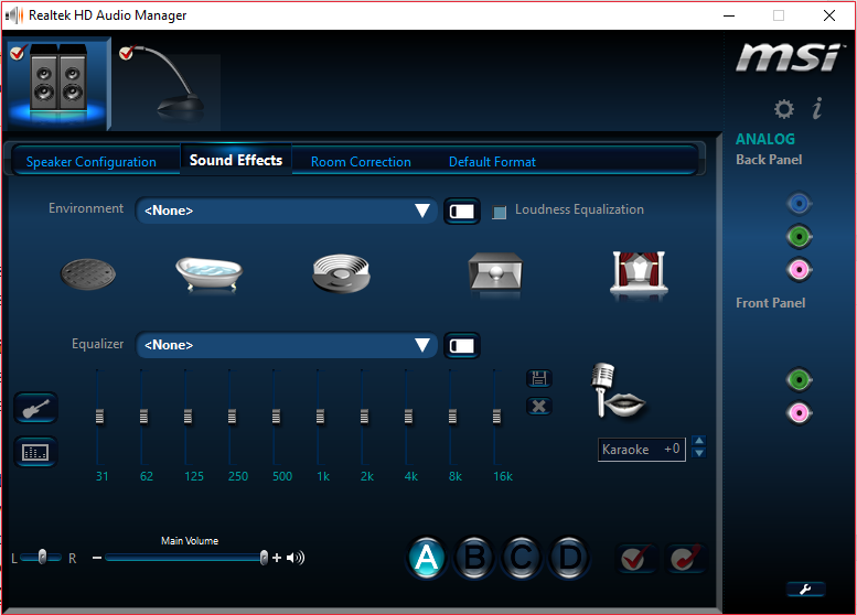 disable asus realtek hd audio manager