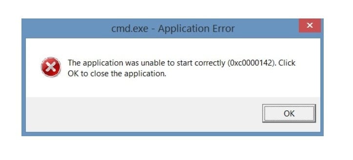 ESRV.EXE Application Error (0xc0000142)