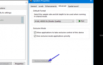 sound problem windows 10 realtek