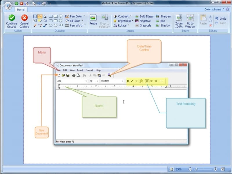 free screen marker software