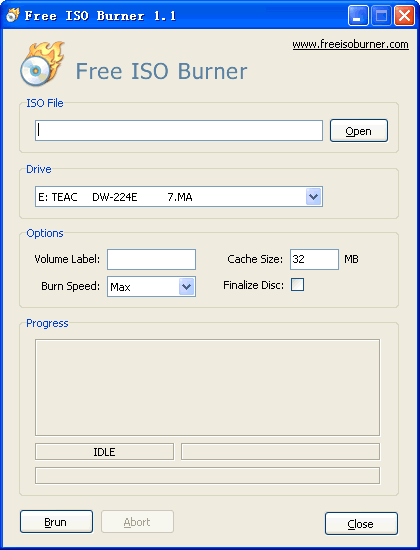 burn iso to usb windows 10