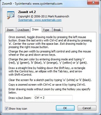 zoomit annotation screen software tool zoom draw broadcaster tutorial open pc demos targeted presentations tech come app desktop