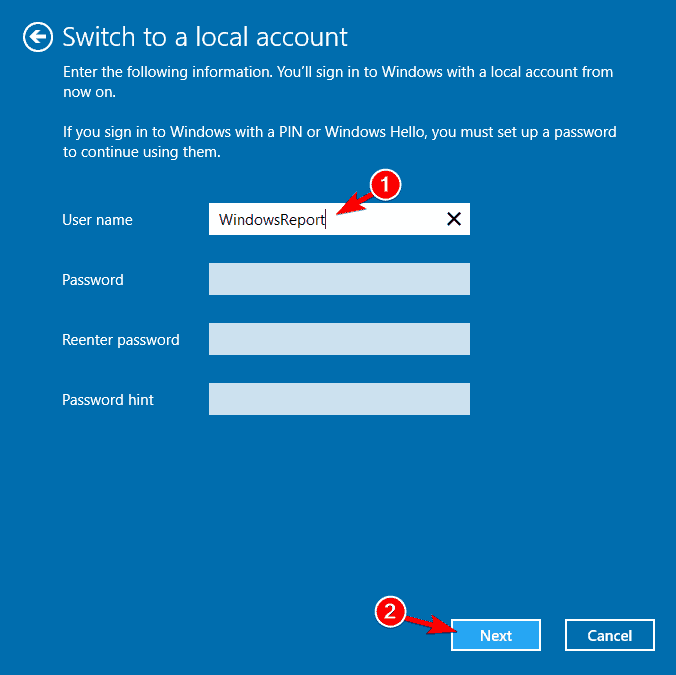 Aplicatia Mail nu porneste Windows 10