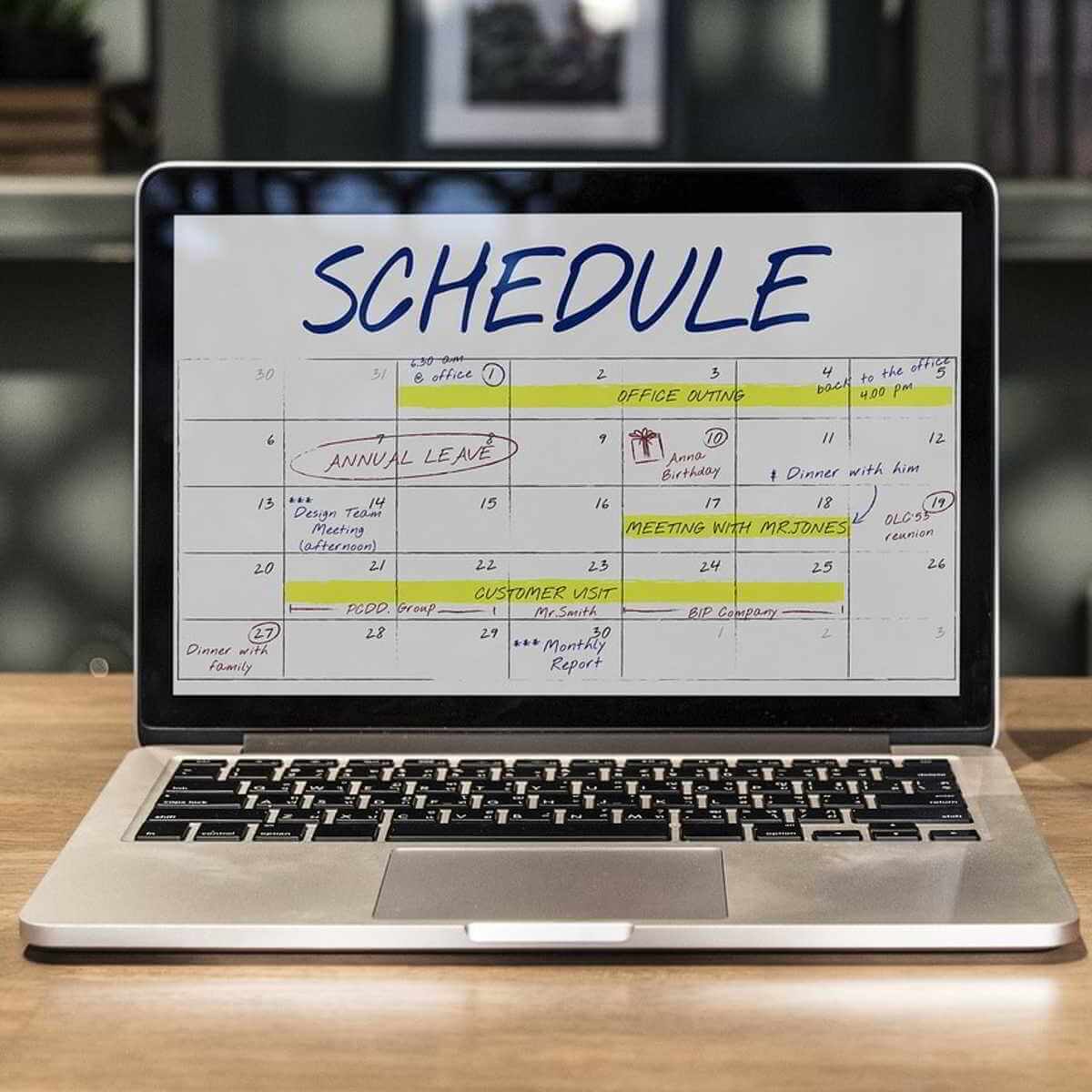 secure online scheduler