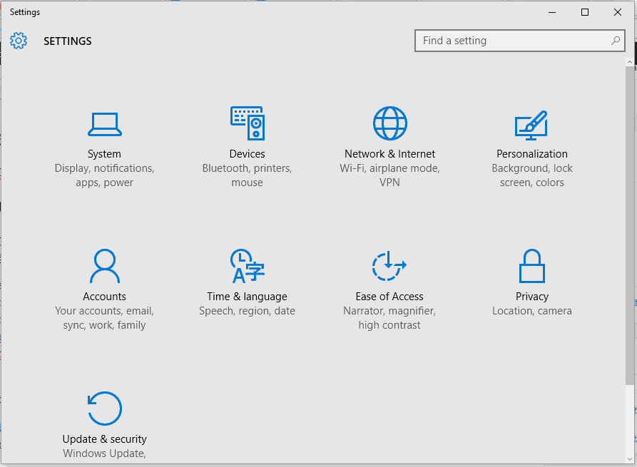 fix update and security not working windows 10 windows 10 settings