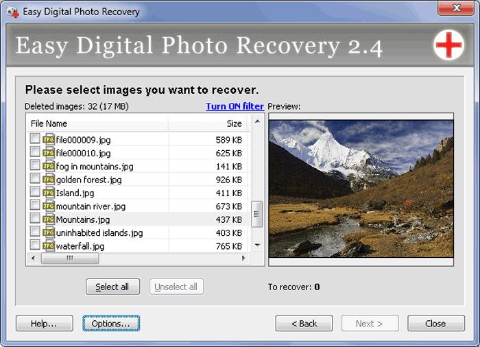 Recover deleted photos pc