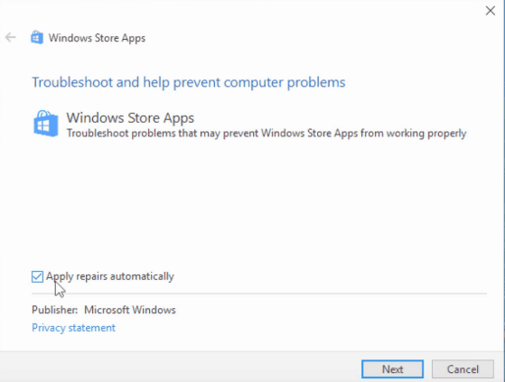 Fix: File System error 1073545193 on Windows 10