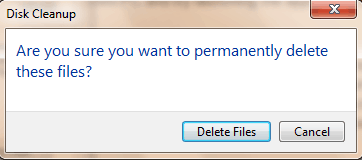 bitlocker fatal error disk cleanup permanently delete files