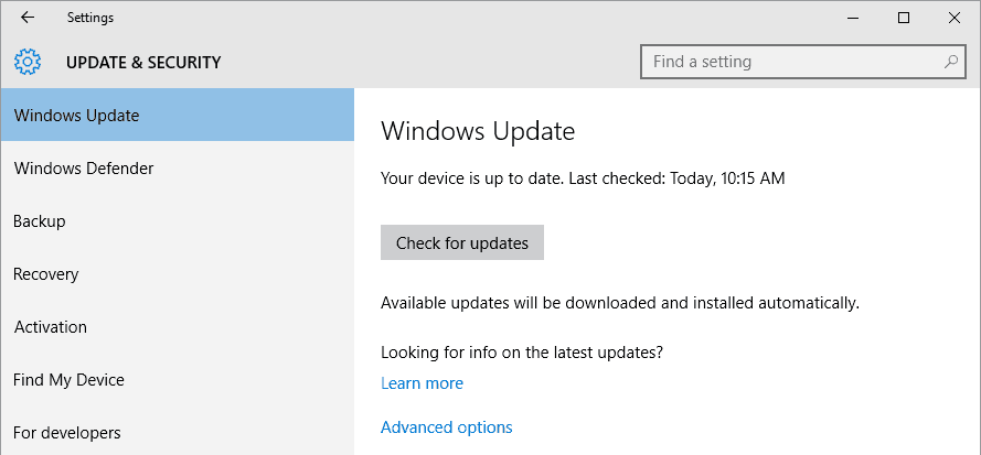 check for updates windows 10 razer synapse 3 not opening