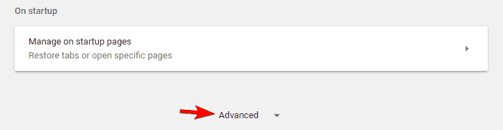 Connection either timed out or was lost advanced settings chrome