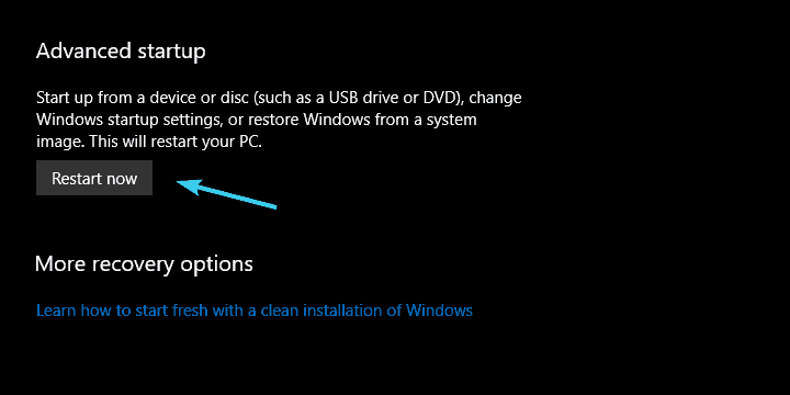 display non funziona dopo l'aggiornamento di Windows 10 Fall Creators