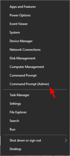 command prompt Microsoft Edge stopped working